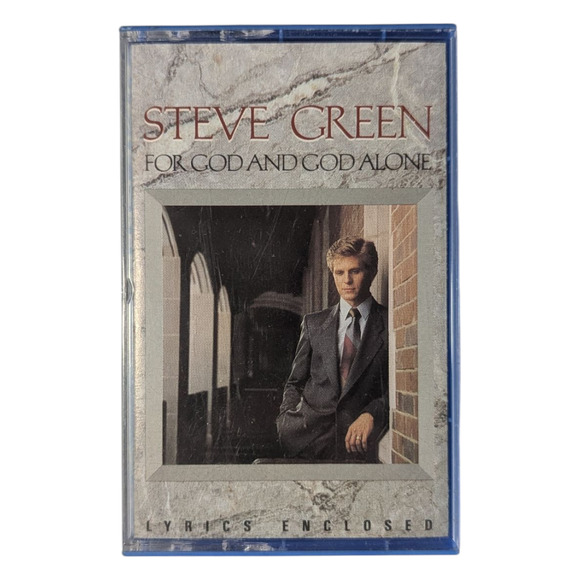 "For God and God Alone" by Steve Green-Classic Cassette Tape Vintage Collector - Picture 1 of 4